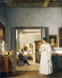 Lo studio di Ingres a Roma
